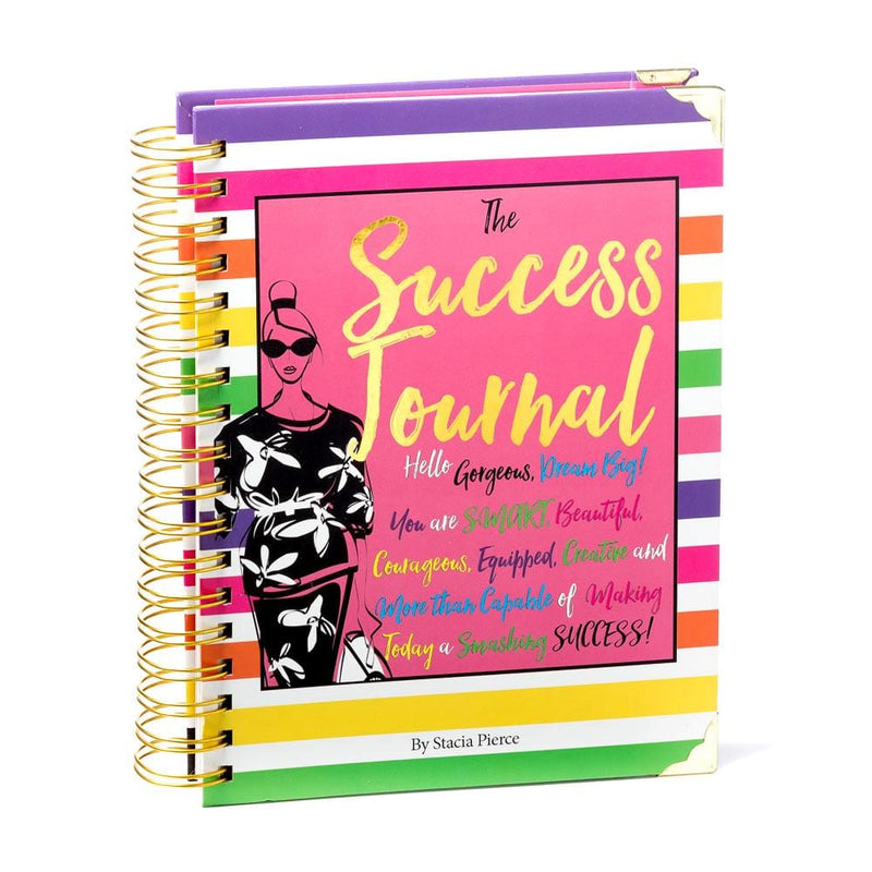 Success Journal Candy Stripe