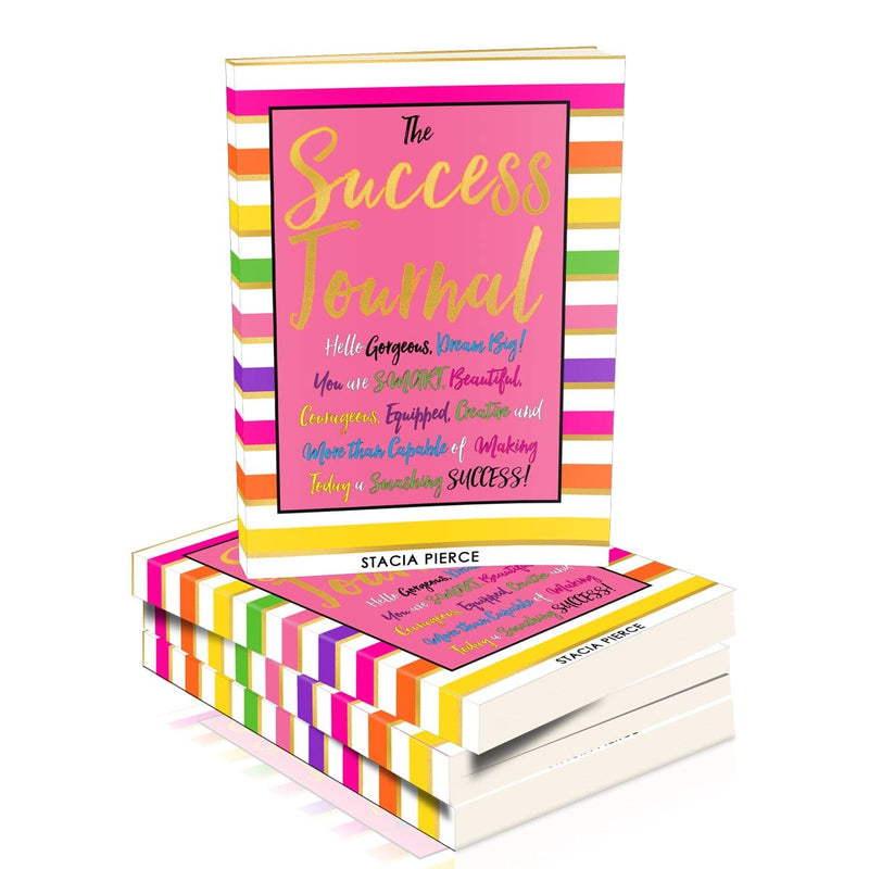 LIMITED EDITION: Candy Striped Success Journal