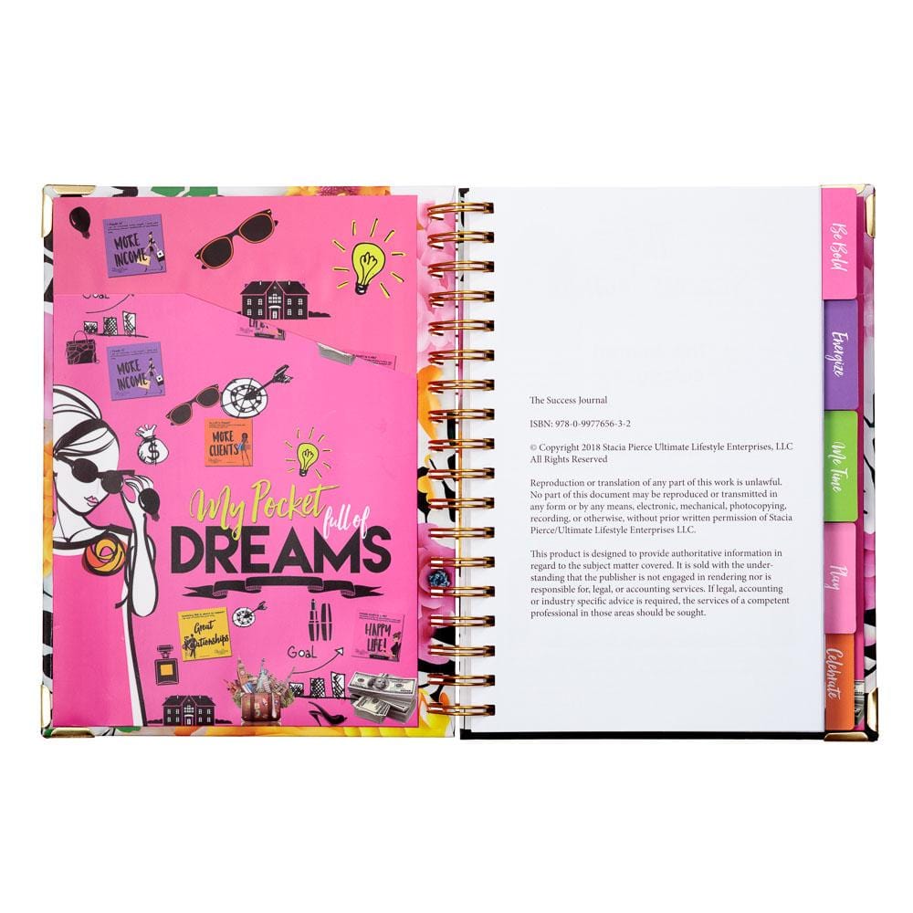 Success Journal Fabulous Flowers