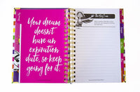 Success Journal Candy Stripe
