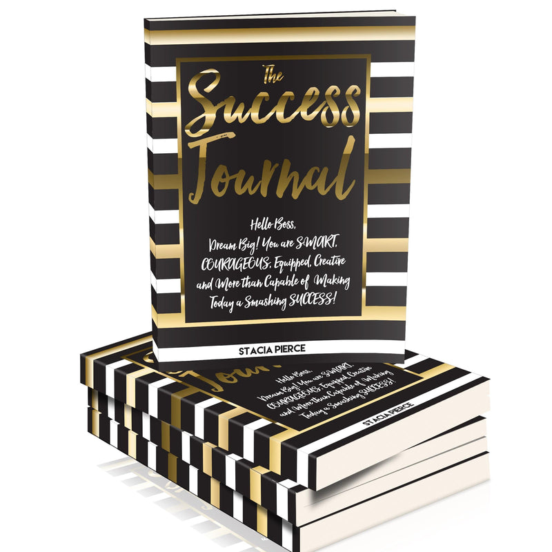 LIMITED EDITION: Black Striped Success Journal