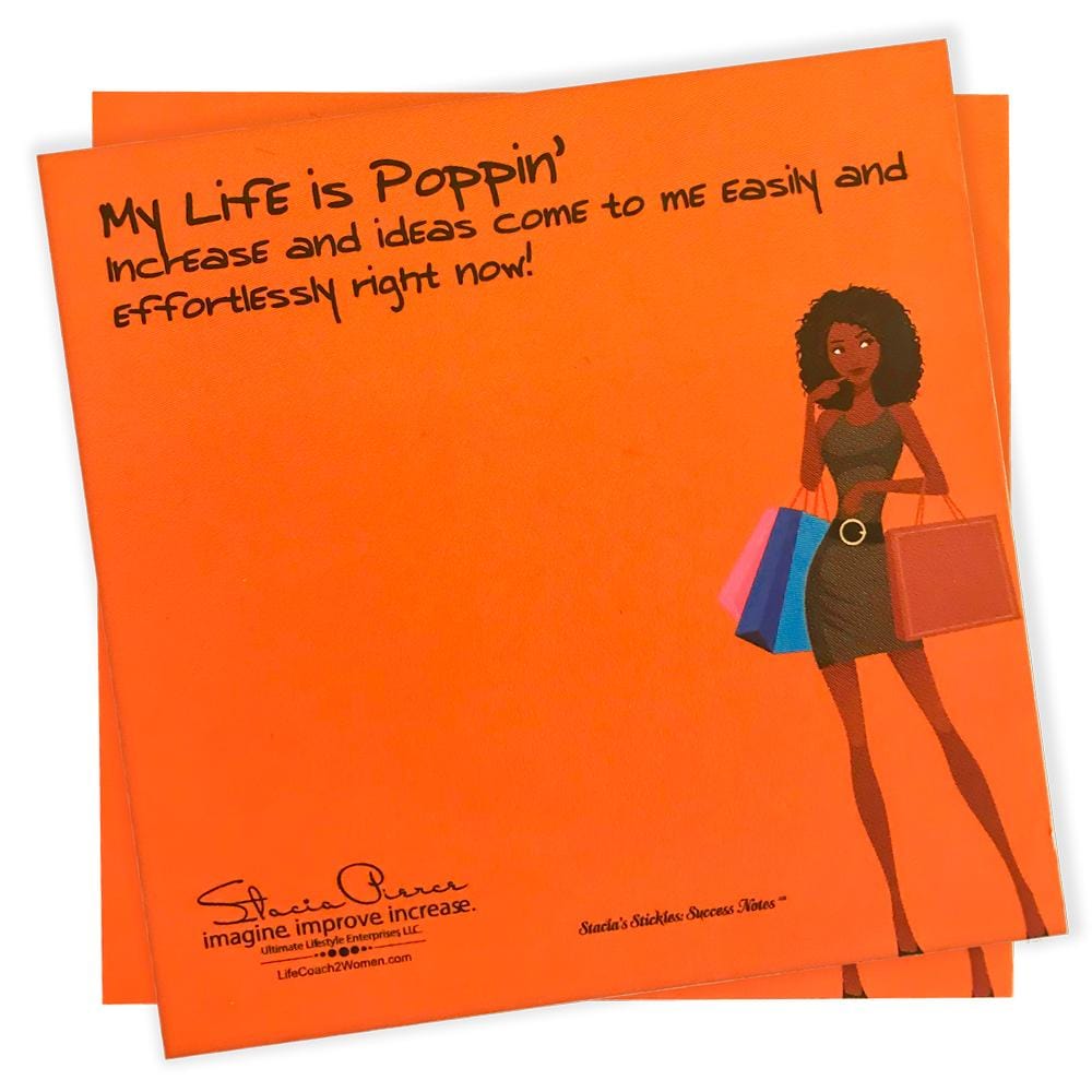 Success Stickies Orange/Yellow