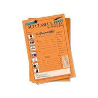 Successful Day Notepad-Optimum Orange